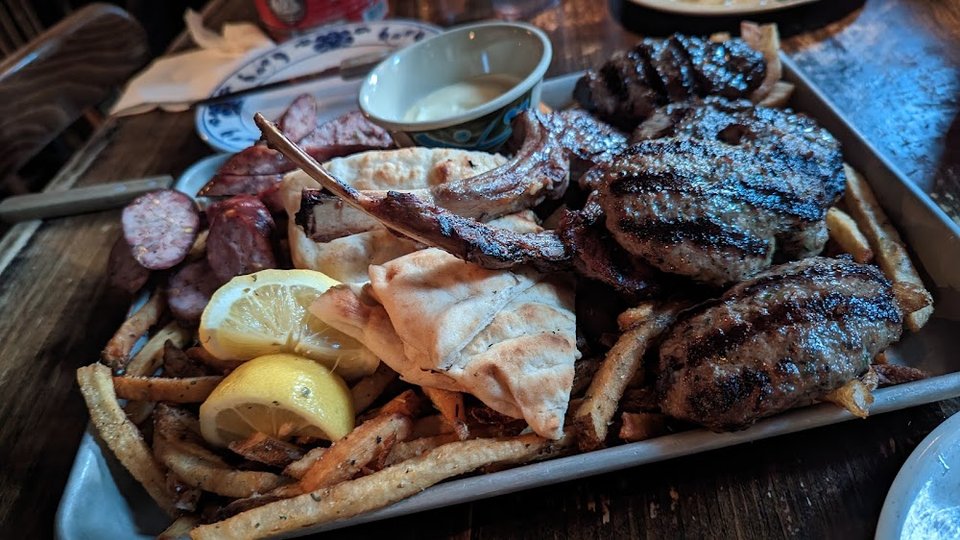 Kebab Platter